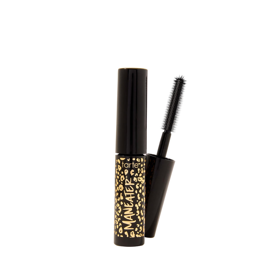 tarte front packaging showing travel-size mascara and bold design benefit: easy-to-carry