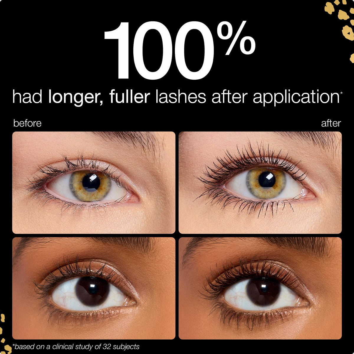 tarte maneater mascara brush close-up with 500+ bristles for precise separation benefit