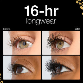 tarte maneater applying to lashes demonstrating instant volume and curl benefit