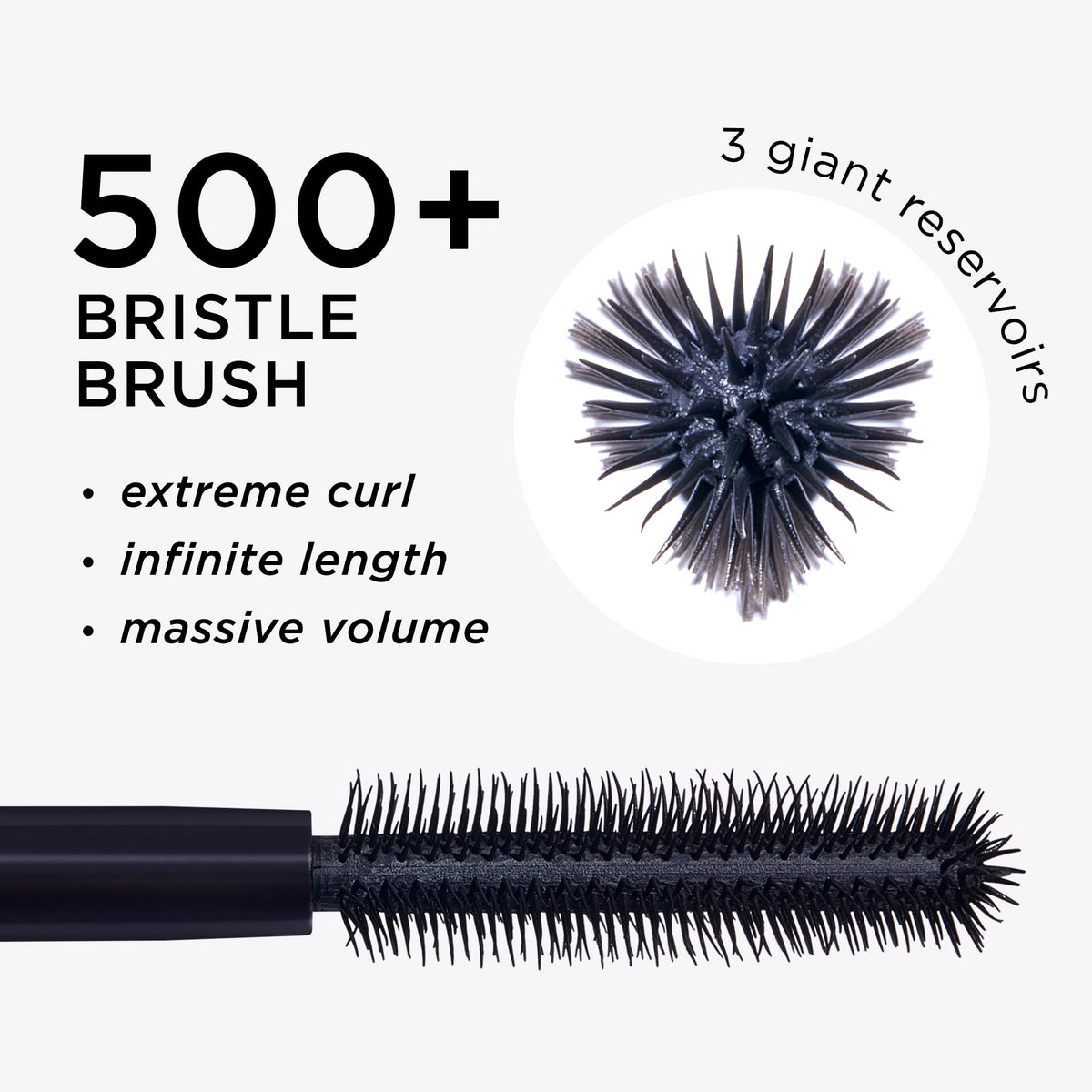 tarte maneater waterproof open tube detail revealing dense brush for even application
