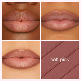 tarte lip liner tip close-up demonstrating precise shaping and easy glide