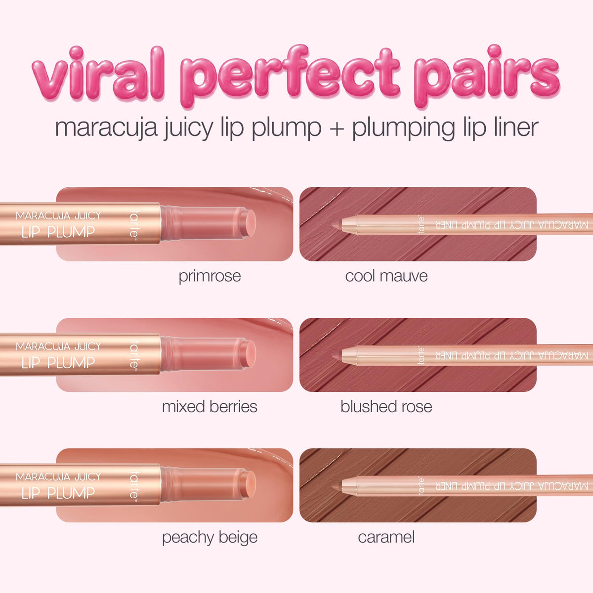 tarte in-hand size comparison showing travel-friendly full-size benefit