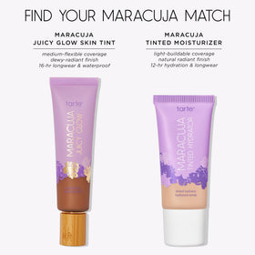 tarte maracuja scale comparison in hand showing full-size product