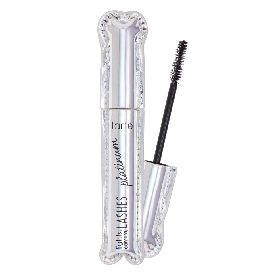 tarte front tube view showing sleek packaging and easy-grip wand