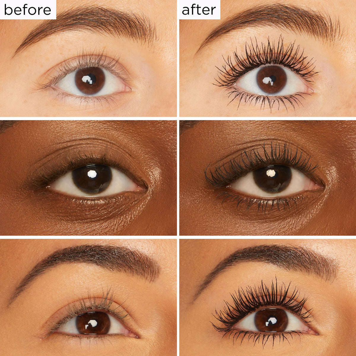 tarte mascara 360 magniLASH wand close-up delivering lift and curl benefit