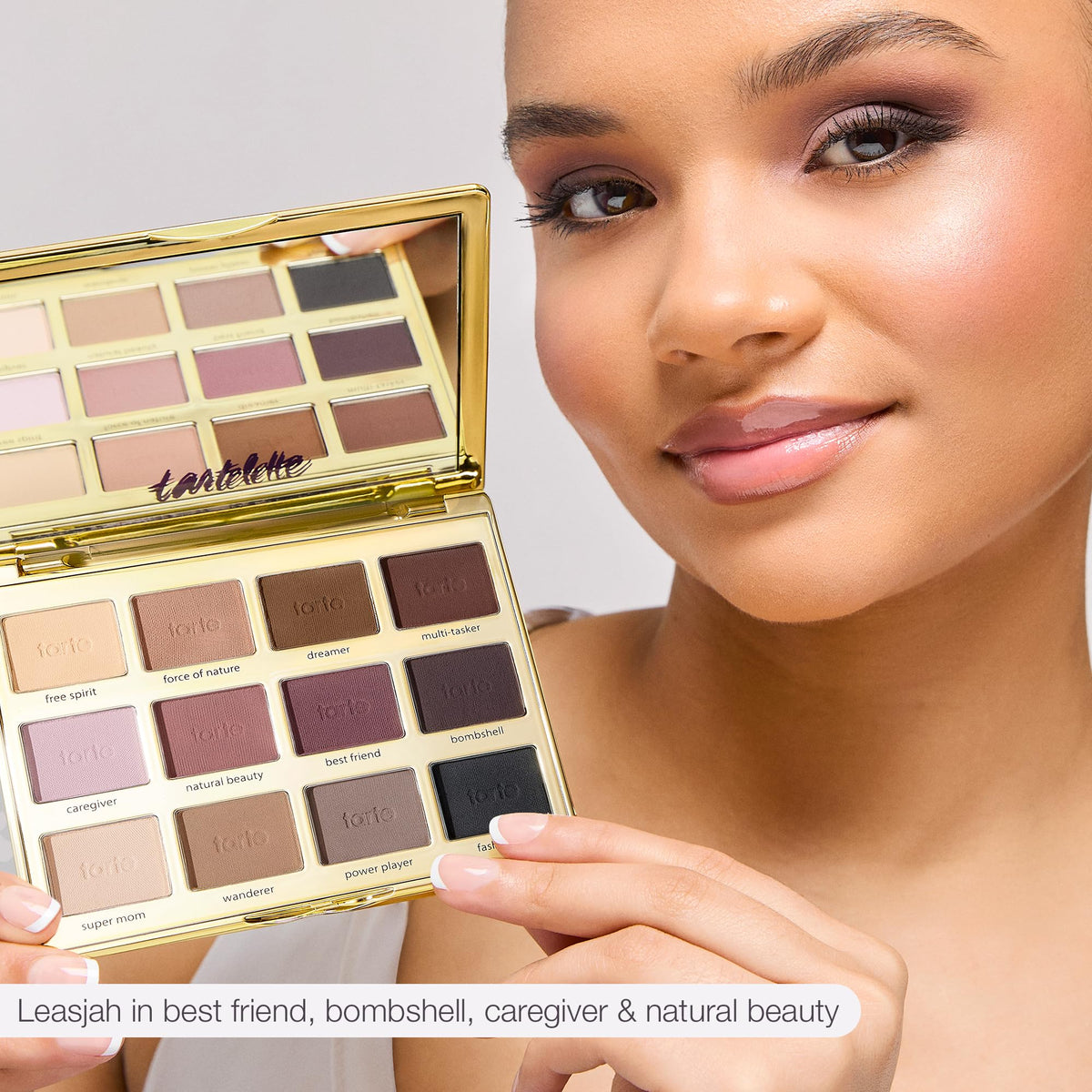 tarte three rows arrangement demonstrating coordinated looks for quick application
