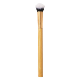 tarte front view of angled concealer brush showing shape and handle for precise application