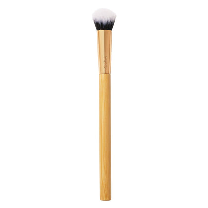 tarte front view of angled concealer brush showing shape and handle for precise application