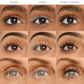 tarte lash wand and bristles displayed, demonstrates precise application benefit