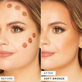 tarte cushion-tip close-up highlighting precision applicator for mess-free contour