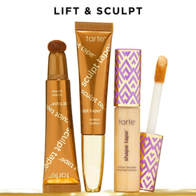 tarte blended contour side profile showing subtle, sculpted finish