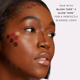 tarte close texture shot showing cream finish and soft-focus sheen for natural glow