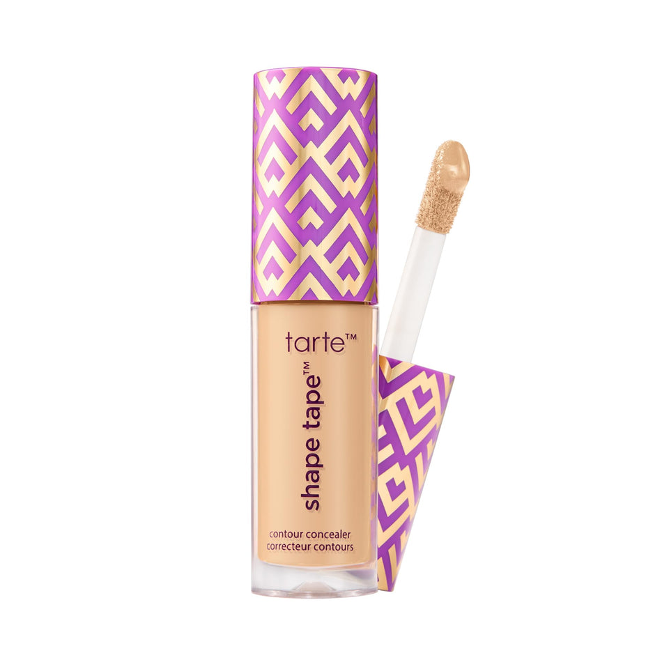 tarte Shape Tape front packaging showing shade 22N and travel tube benefits
