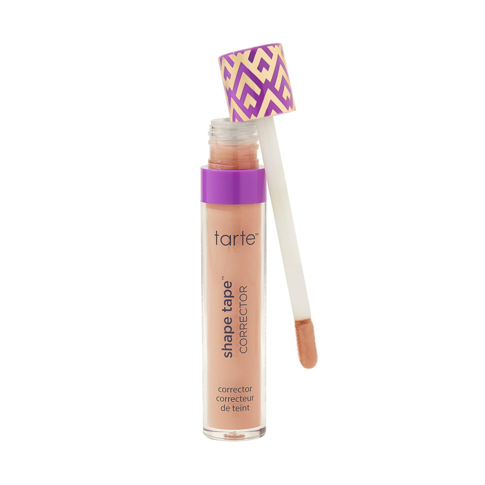 tarte corrector front view shows full-size tube and shade for easy selection