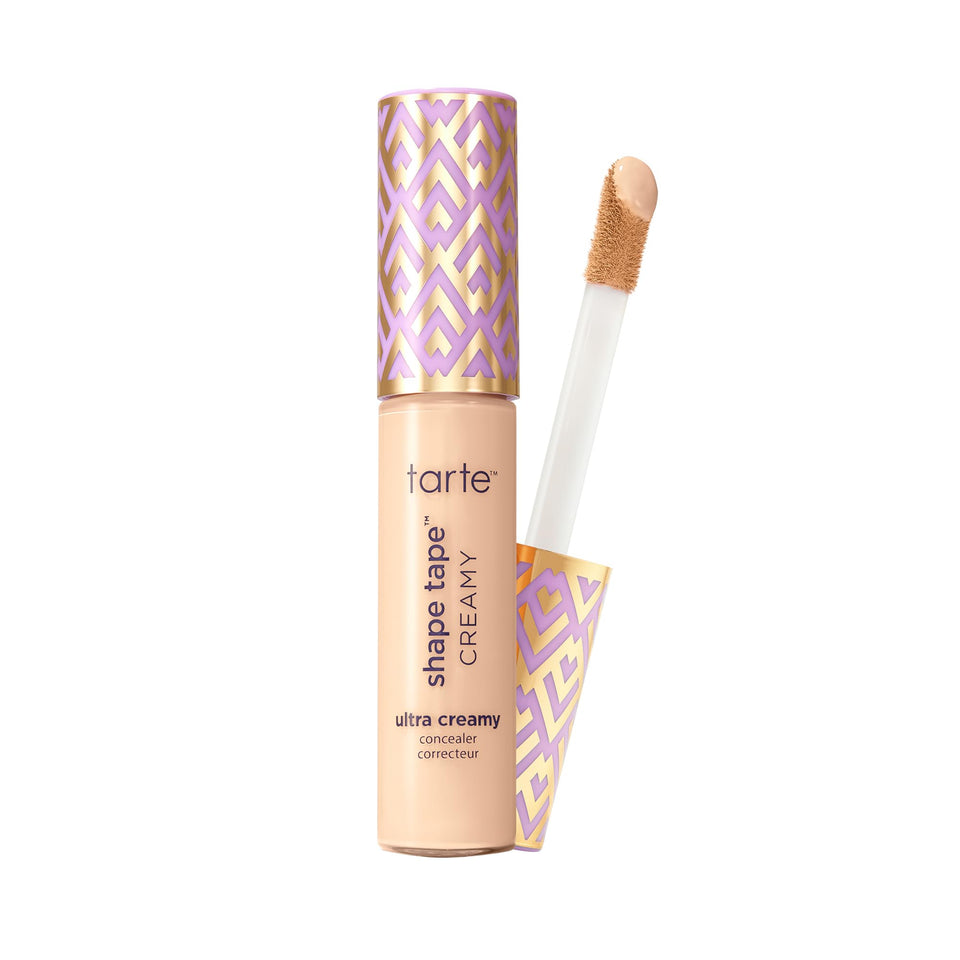 tarte front packaging showing product and shade, highlights full-coverage benefit