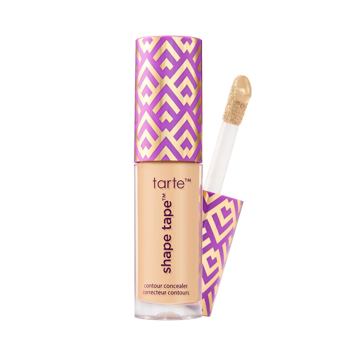 tarte Shape Tape front packaging showing travel-size tube and shade labeling
