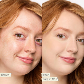 tarte applicator close-up demonstrates jumbo sponge for fast coverage
