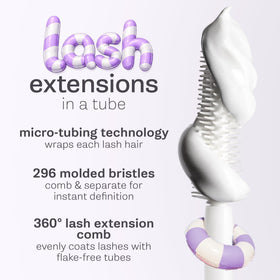 tarte removal demo with warm water illustrating gentle tubing removal for less rubbing