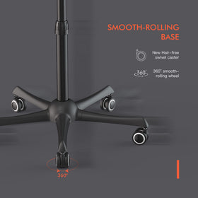 TASALON height adjustment scale demonstrating 30 to 55 inch range for comfort