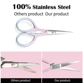 TaShow close-up of straight tip blade highlighting precise trimming benefit