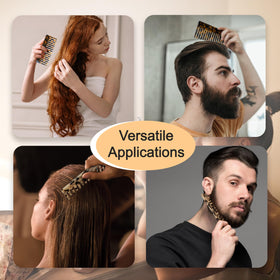 TaShow comb used in shower with conditioner to ease detangling and distribute product