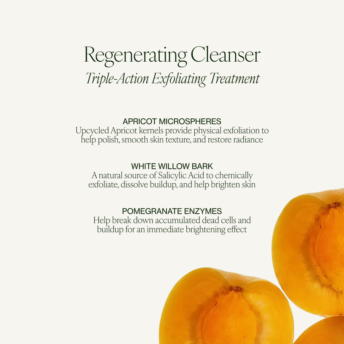 Tata Harper cleanser in hand showing easy application and refresh