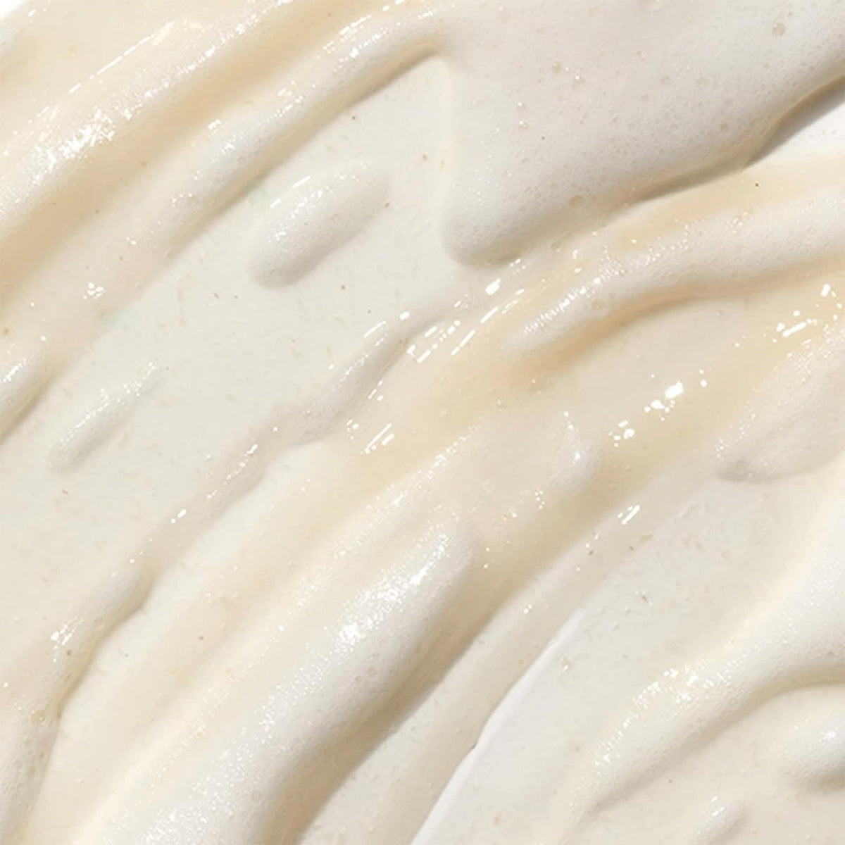 TATCHA gel texture close-up highlighting smooth oil-free formula and gentle exfoliation benefit