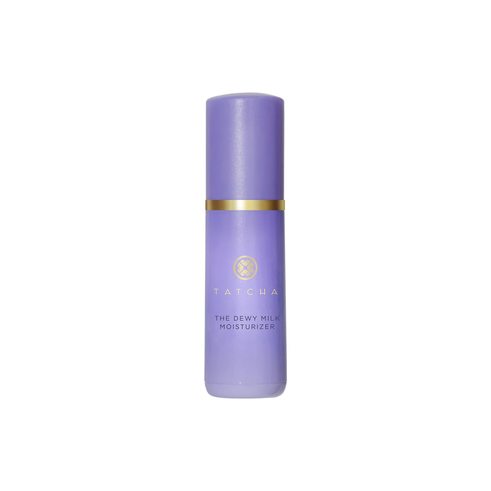 TATCHA travel jar front view showing compact packaging and glow benefit