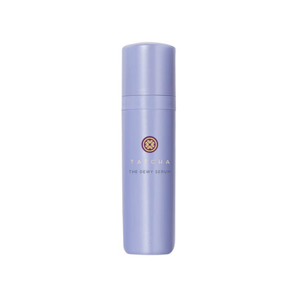 TATCHA front packaging showing serum bottle and branding, highlights elegant design and trust