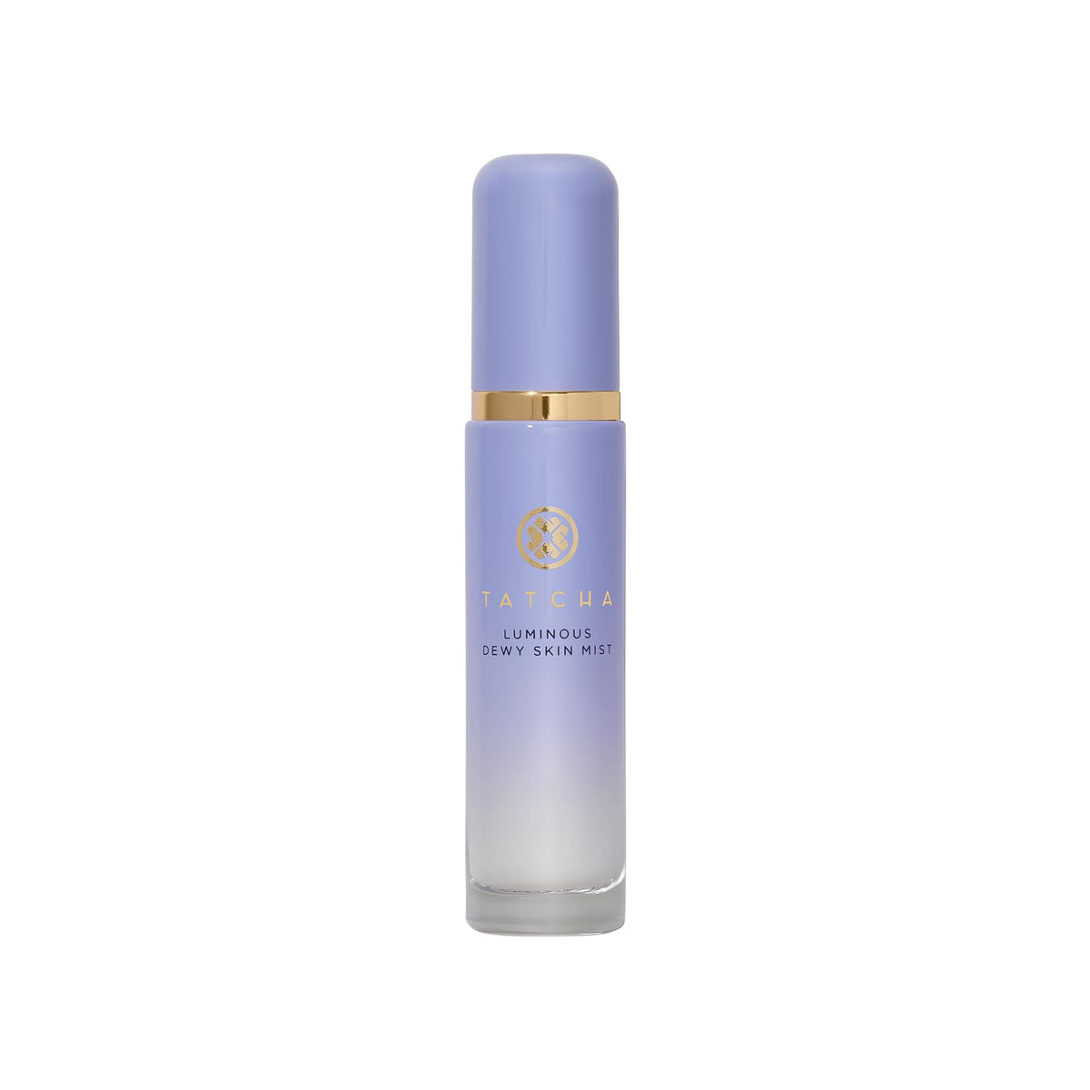 TATCHA front packaging showing bottle and label, highlights premium design and quick hydration