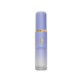 TATCHA front packaging showing bottle and label, highlights premium design and quick hydration