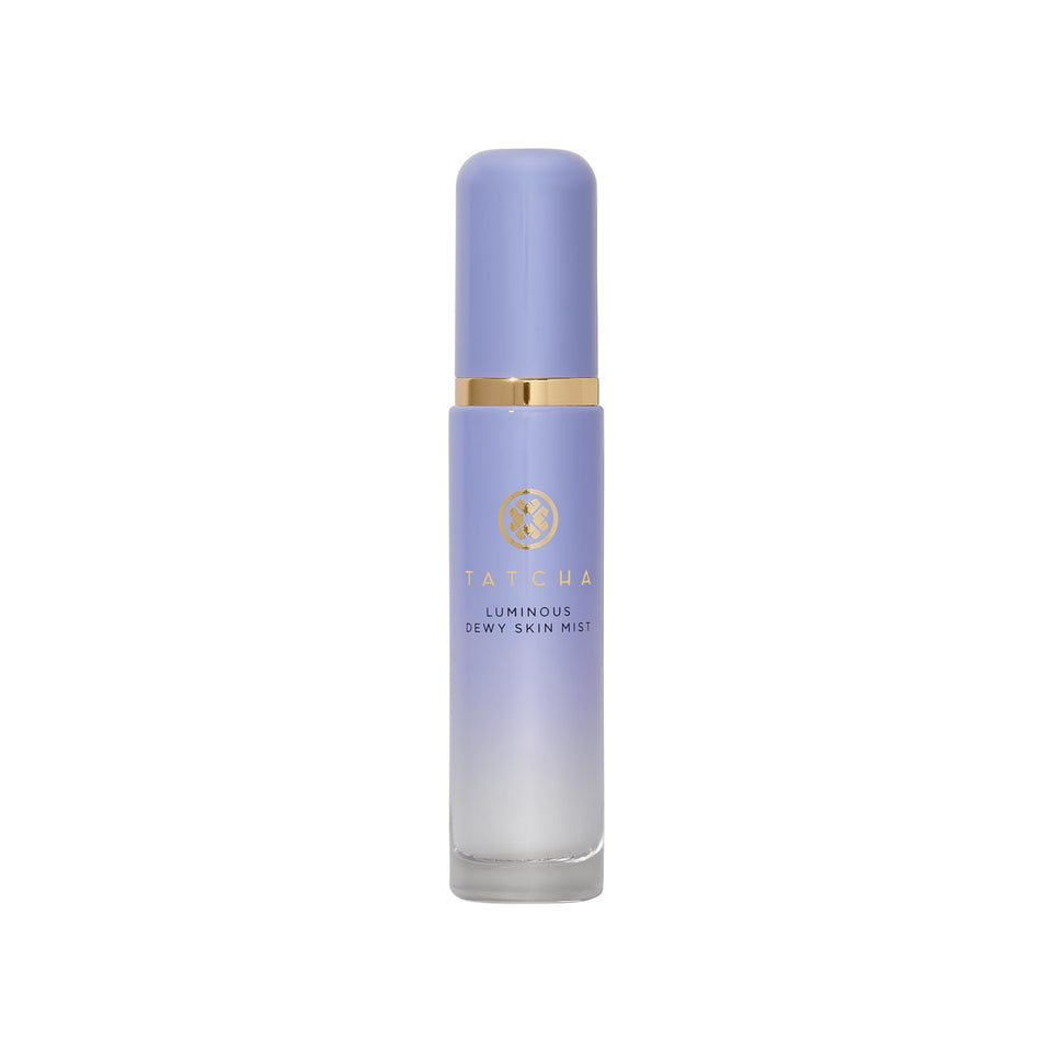 TATCHA front packaging showing bottle and label, highlights premium design and quick hydration