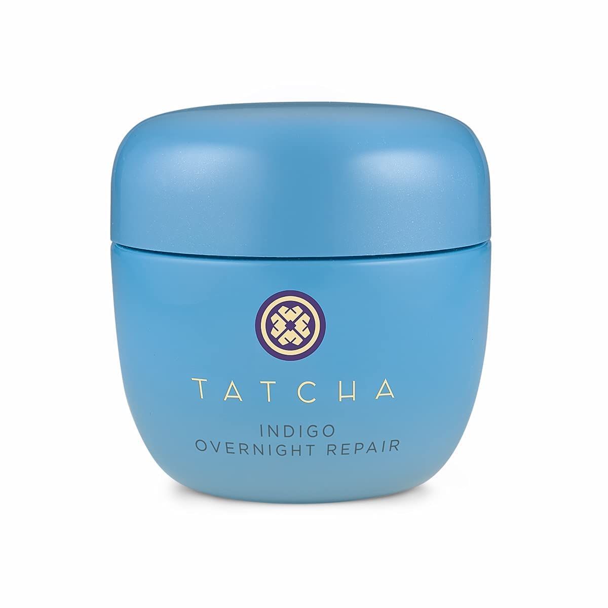 TATCHA jar front view showing elegant packaging and soothing night cream