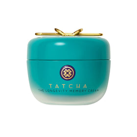 TATCHA jar front view showing elegant packaging and premium skincare benefits