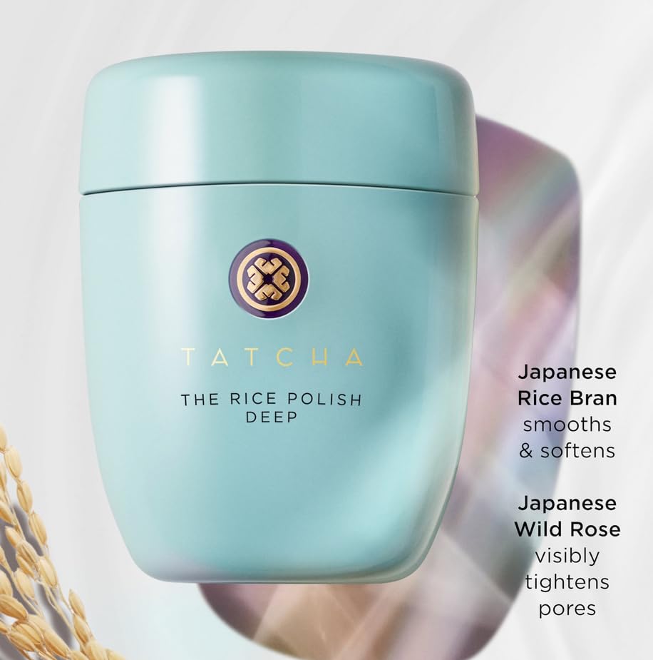 TATCHA label and ingredient list highlighting Japanese botanicals and benefits