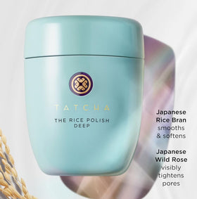 TATCHA label and ingredient list highlighting Japanese botanicals and benefits