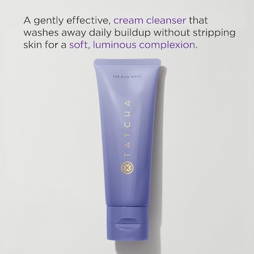 TATCHA Rice Wash foam texture close-up illustrating gentle cleansing benefit