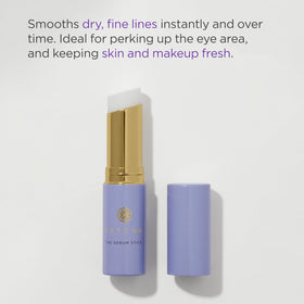 TATCHA serum stick side open detail revealing twist-up tube for precise use benefit