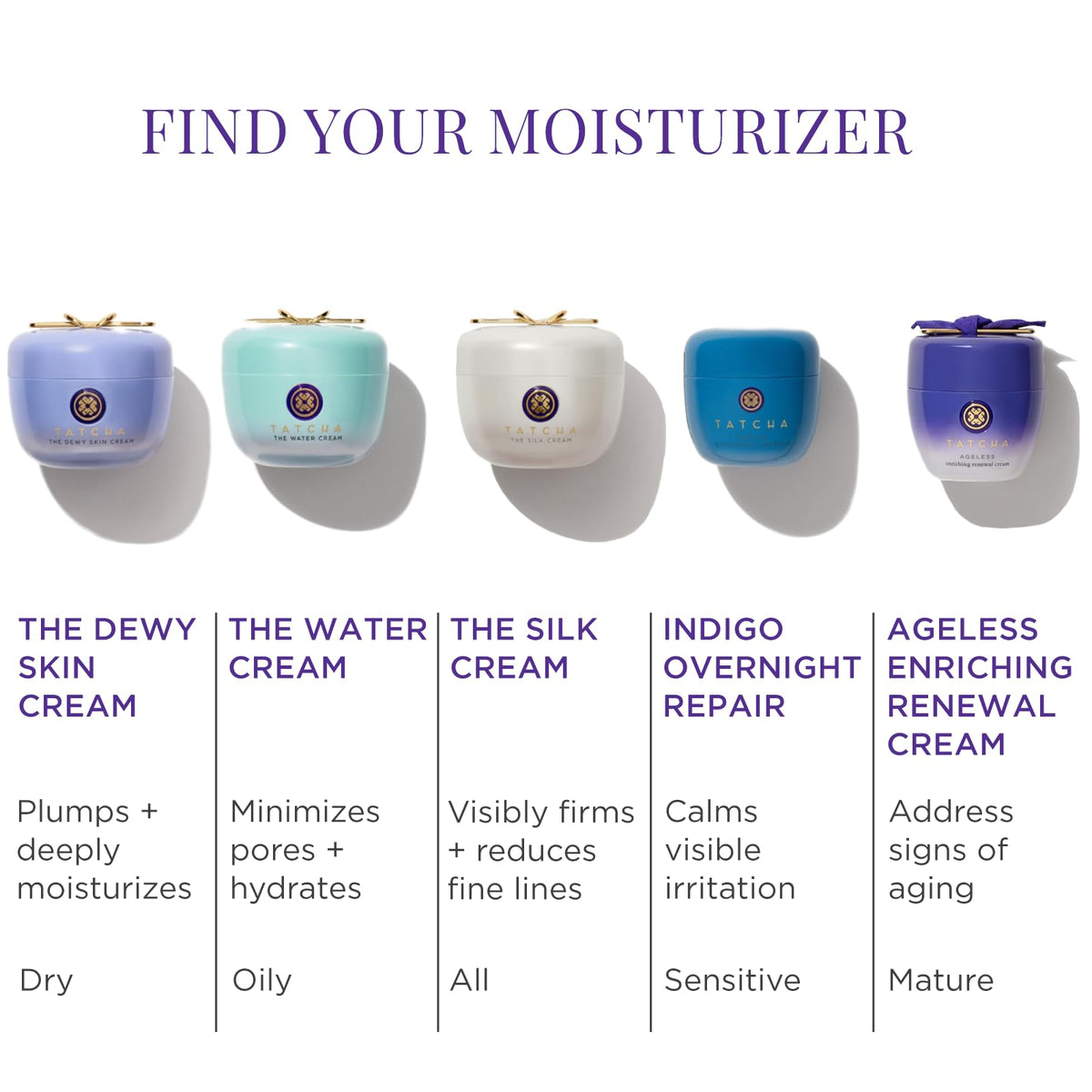 TATCHA model applying cream to face showing smooth application and radiance