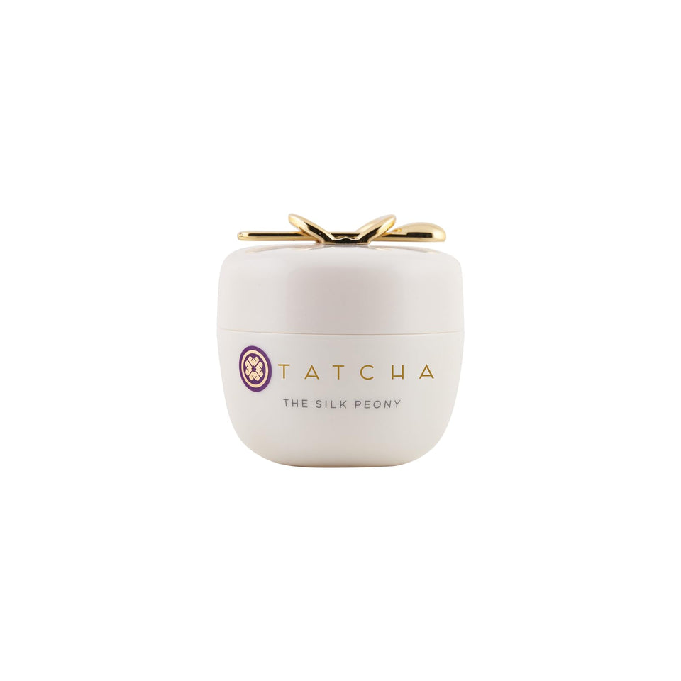 TATCHA jar front view showing elegant packaging and product clarity
