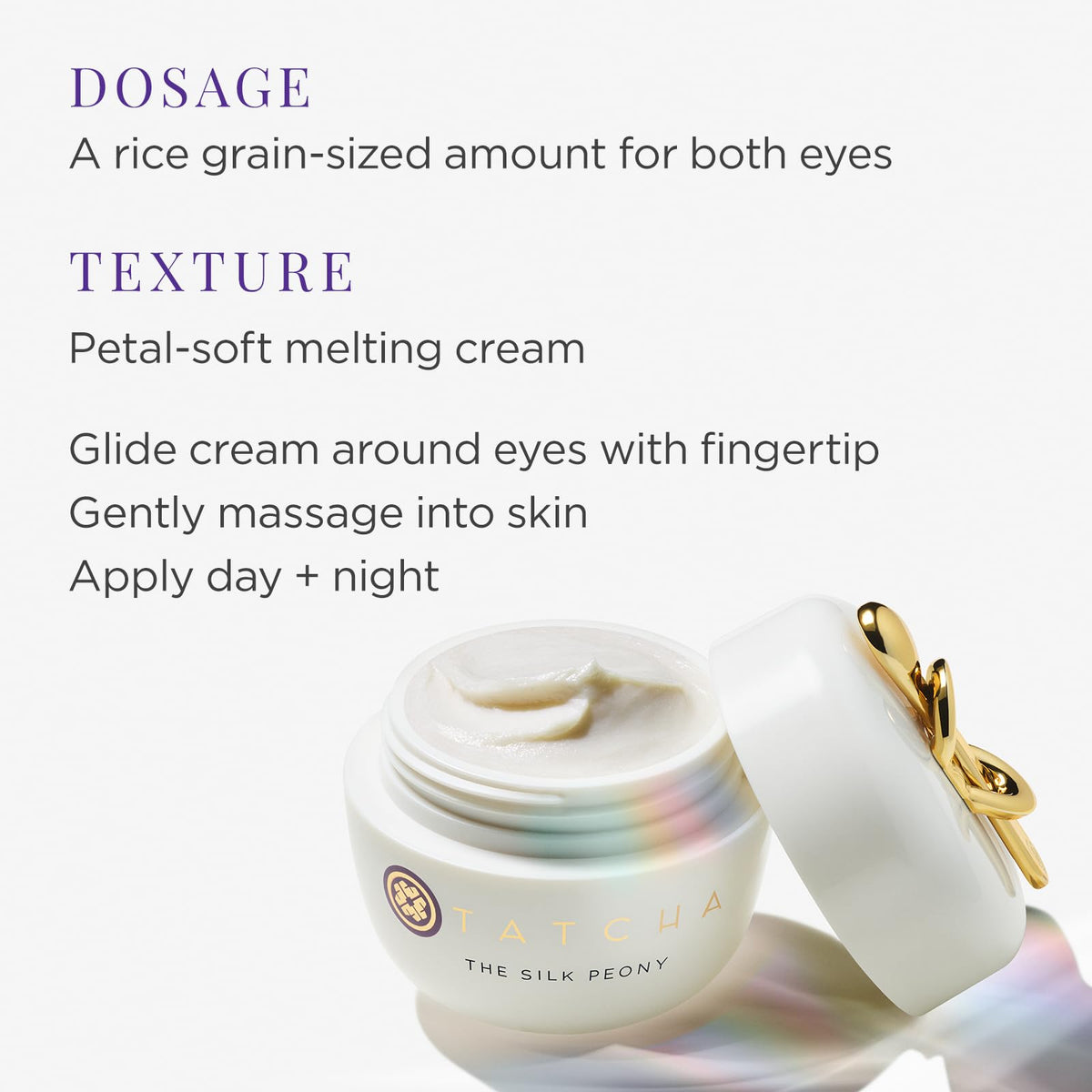TATCHA 15 ml jar next to coin showing compact travel-friendly size