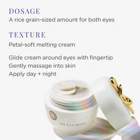 TATCHA 15 ml jar next to coin showing compact travel-friendly size
