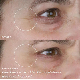 TATCHA applying balm to under-eye demonstrating smoothing and priming
