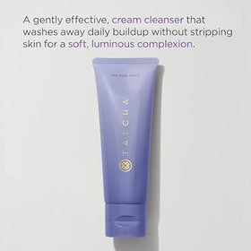 TATCHA rice powder and ingredient detail highlighting smoothing benefits