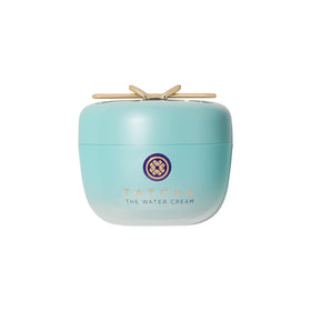 TATCHA water cream front jar showing packaging and lightweight hydration benefit