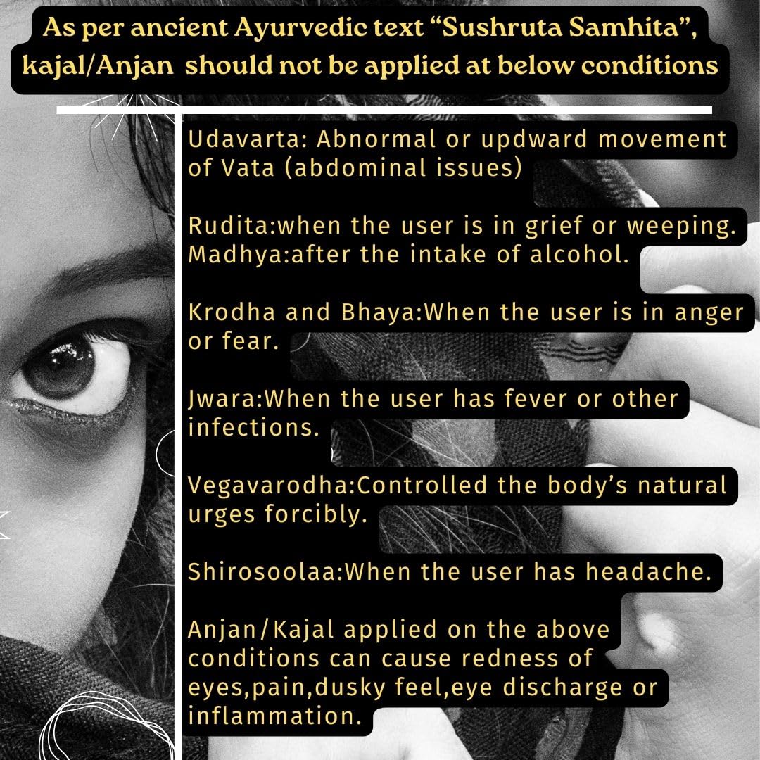 TATSAT lifestyle shot of woman applying kajal for subtle definition