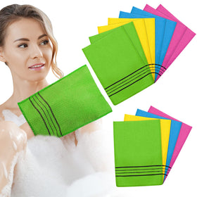 Tatuo front view of 12-piece mitt pack showing colors and quantity, convenient storage