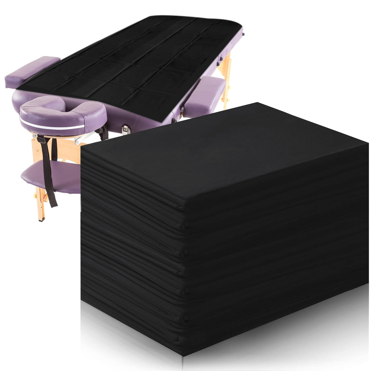 Tatuo front packaging showing 50-pack and black covers for quick restocking