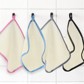Tatuo hanging to dry in bathroom showcasing quick-dry, odor-free benefit