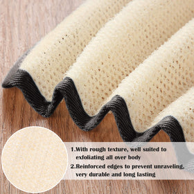 Tatuo soft side detail showing gentle finish for rinsing and smoother skin